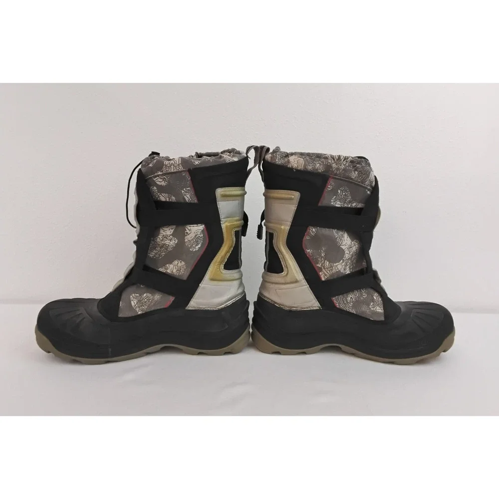 Sorel Alpha Trac Buckle Waterproof Insulated Boots Men's 15 Black/Gray #W4720
